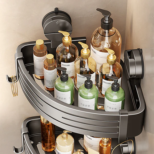 Wall Mounted Bathroom Organizer with Suction Cup🔥