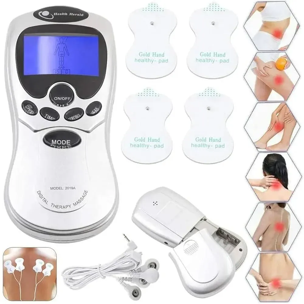Digital Meridian Therapy Machine – Multi-Part Comfort Massage Device with Free Pads