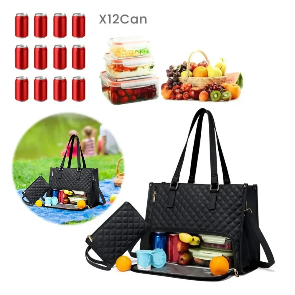 💼 A bolsa tote 2 em 1 definitiva – onde a elegância encontra a funcionalidade! 🍽️