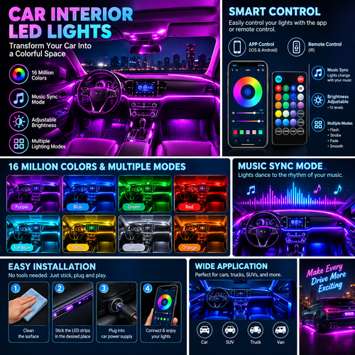 Car ambient lighting