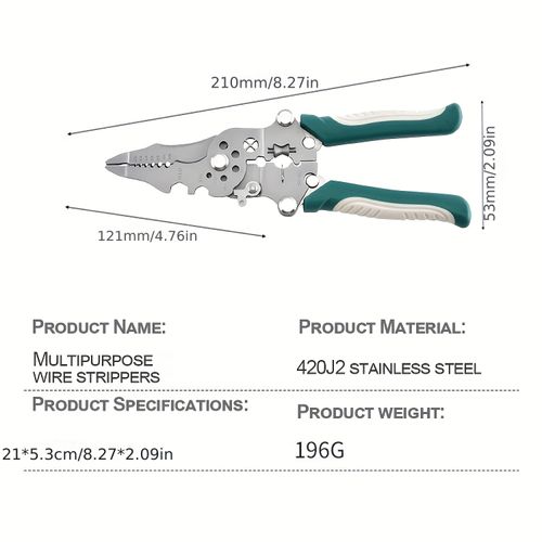Multi functional folding pliers
