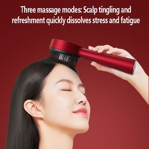 Infrared massage comb