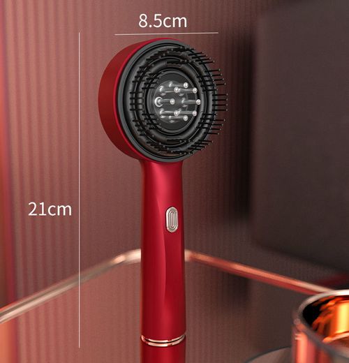 Infrared massage comb