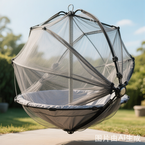 Foldable Pop-Up Mosquito Net Tent - Instant Setup Bed Canopy