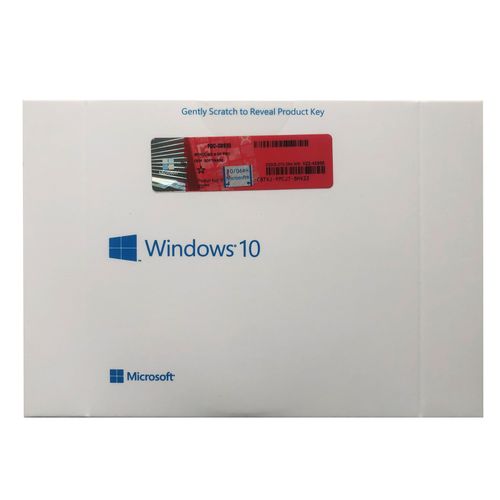 Windows 10 Pro OEM DVD Full Version with COA Sticker Key License Global Online Activation 12 Months Warranty Win 10 Pro CD DSP