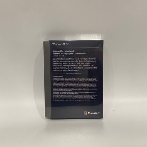 Brand-new, Genuine Multi-language Windows 11 Pro and Home USB, with Online Activation and a 12-month Warranty.