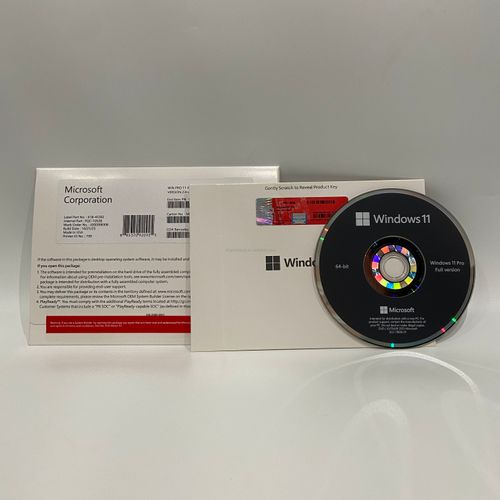 Windows 11 Pro DVD Pack Full Package Internet License 100% Activation Online Globally High Quality 6 Months Warranty in Stock