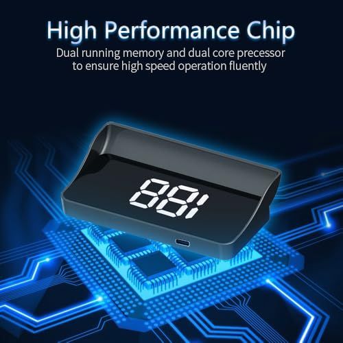 🔥Hot Seller🔥 COD！Heads Up Display for Cars for Audi RS , Windshield Speedometer Projector with Projection Reflector Digital Speedometer