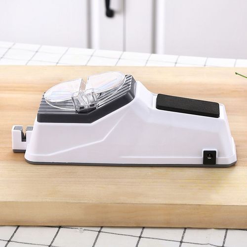 🔥HOT SALE🔥 COD！Electric Knife Sharpener — Portable Kitchen Knife Sharpening Machine with Sharpening Stone for Home Use.Nairobi stock ships within 48H, delivered within 3days