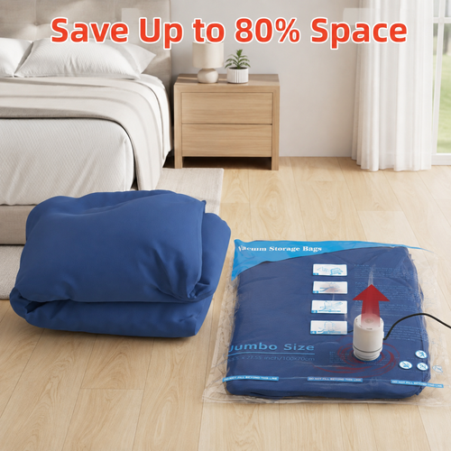 🔥HOT SALE🔥 COD！Electric vacuum pump for vacuum storage bags, comes with 12 extra-large vacuum storage bags.