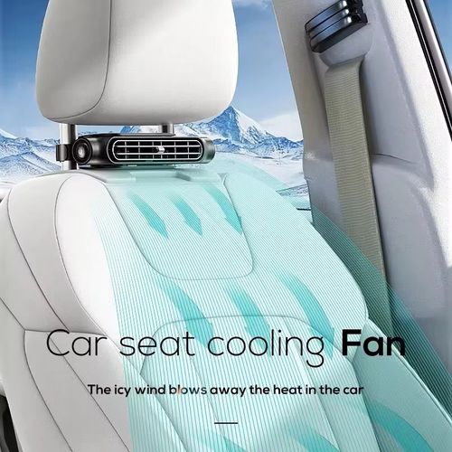 🧊🌬️Car seat cooling fan with 3 speeds fast cooling mini fan