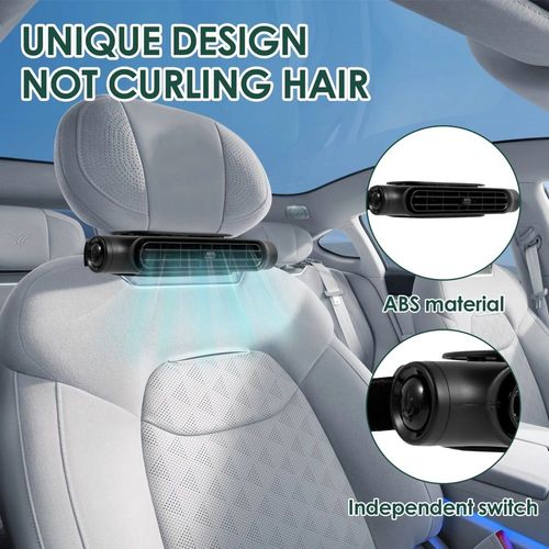 🧊🌬️Car seat cooling fan with 3 speeds fast cooling mini fan