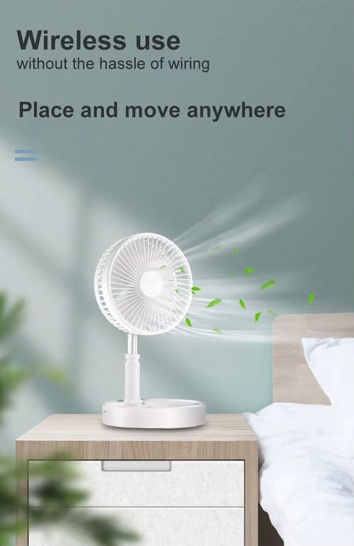 🔥🔥2025 FOLDOUT2-IN-1PORTABLE TABLETOP&FLOOR FAN🔥🔥