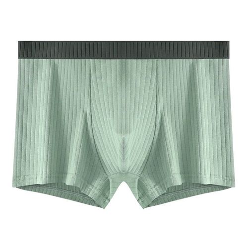 🔥🔥2 Pack-2025 Cotton Antibacterial Crotch Teen Boys Trendy Personality Boxer Shorts🔥🔥