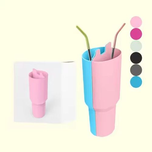 LOTUS Large Capacity Food Grade Silicone Liner 2 in 1 Beverage Separator Easy to Clean Liner Suitable for Stanley Accessories