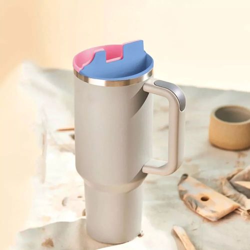 LOTUS Large Capacity Food Grade Silicone Liner 2 in 1 Beverage Separator Easy to Clean Liner Suitable for Stanley Accessories