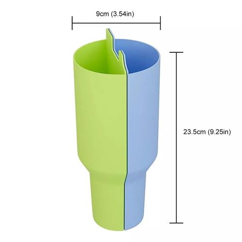 LOTUS Large Capacity Food Grade Silicone Liner 2 in 1 Beverage Separator Easy to Clean Liner Suitable for Stanley Accessories