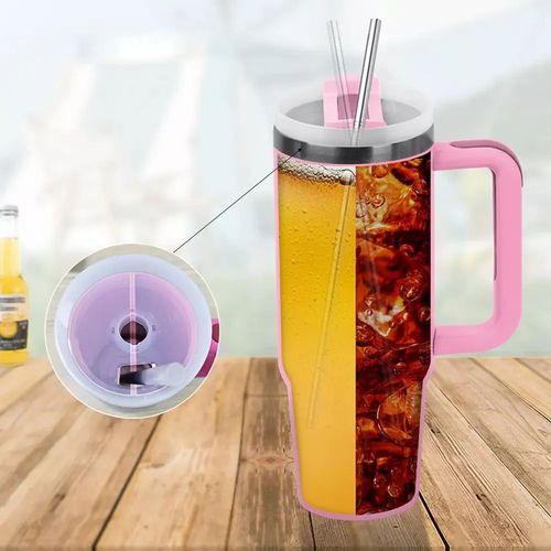 LOTUS Large Capacity Food Grade Silicone Liner 2 in 1 Beverage Separator Easy to Clean Liner Suitable for Stanley Accessories
