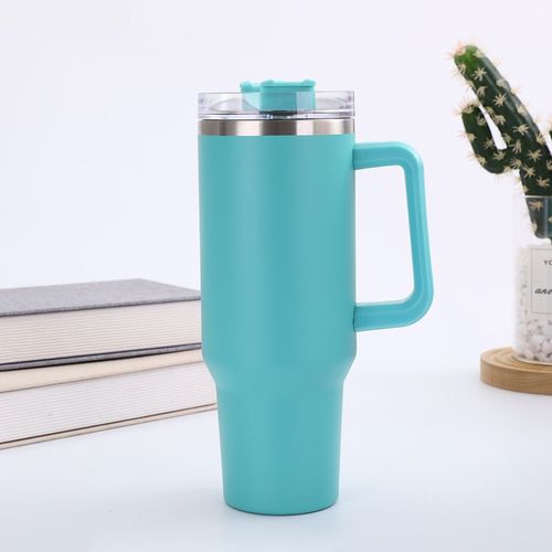 40oz Sublimation Blanks Tumblers Wholesale Bulk 40 oz Tumbler with Handle Cups with Lids and Straws Botella De Agua