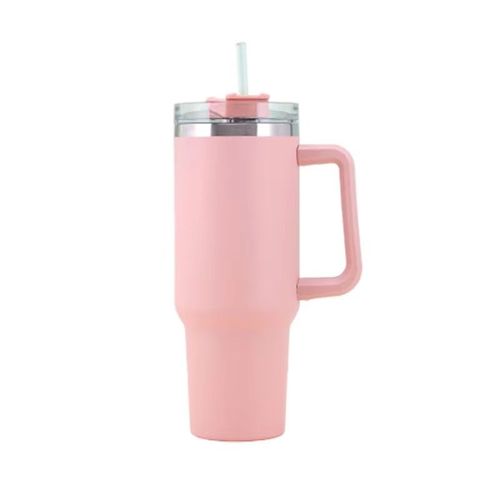 40oz Sublimation Blanks Tumblers Wholesale Bulk 40 oz Tumbler with Handle Cups with Lids and Straws Botella De Agua
