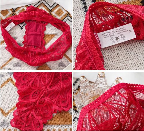🔥Best Selling Lady Panties Women's Underwear Low-rise Sexy Lace Briefs for Women