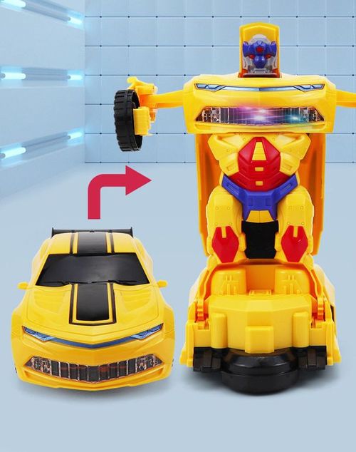 Transforming Robot Car – 2-in-1 Transforming Action Toy for Kids | Best Gift for Boys & Girls