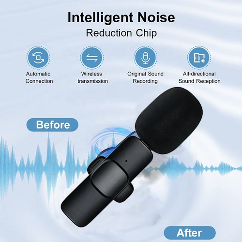 New Wireless Lavalier Microphone--Hot Sale Now🔥