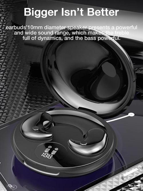 Wireless Earbuds Portable In-Ear Waterproof Running Sleep Headphones Noise Cancelling Stereo Sound Fashionable