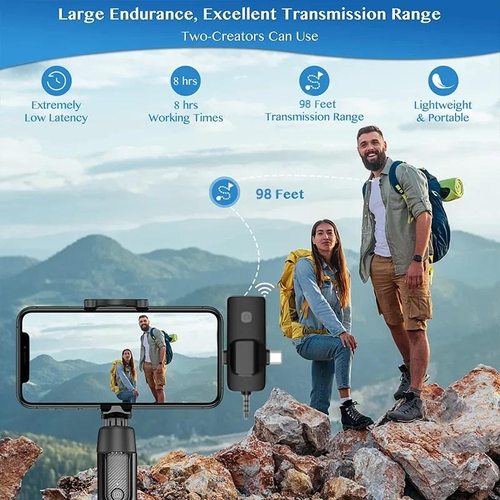 New Wireless Lavalier Microphone--Hot Sale Now🔥