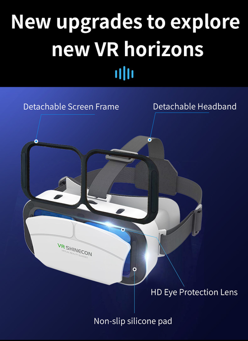 🔥Limited time 50% off 2025 High Quality 3D Virtual Reality VR Glasses for Video Games Movies