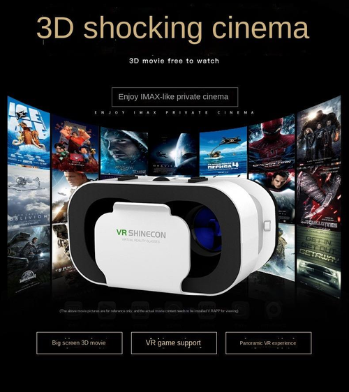 🔥Limited time 50% off 2025 High Quality 3D Virtual Reality VR Glasses for Video Games Movies
