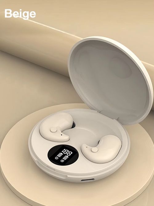 Wireless Earbuds Portable In-Ear Waterproof Running Sleep Headphones Noise Cancelling Stereo Sound Fashionable