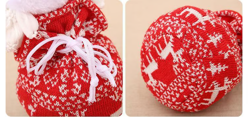 🎉🎉Christmas Knitted Doll Gift Bags Limited time two half price