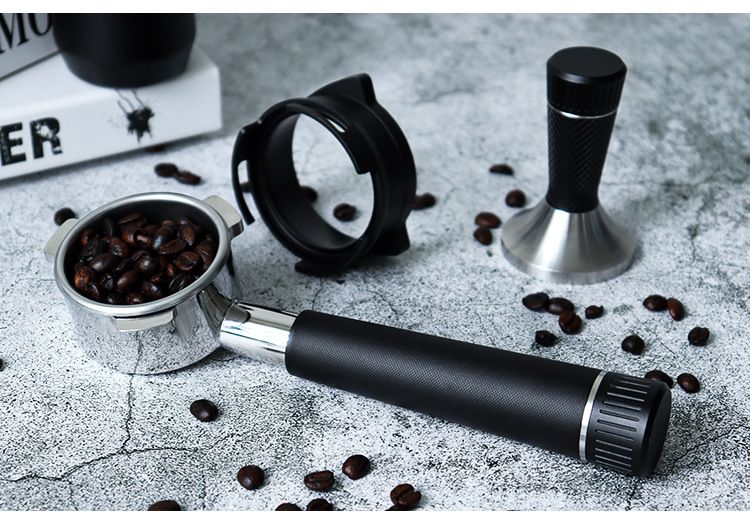 Suitable for Aibo coffee machine - solid wood handle without bottom handle - E61 brewing head - universal coffee handle - 54mm 复制