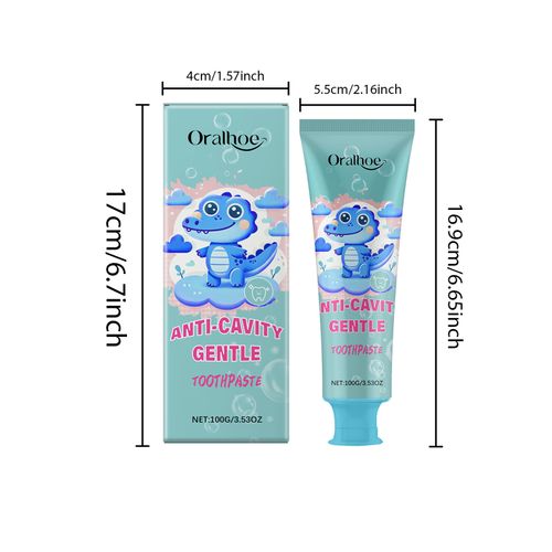 Kid's Toothpaste - fluoride-free, remineralizing - dentist formula - no taste, nano-hydroxyapatite