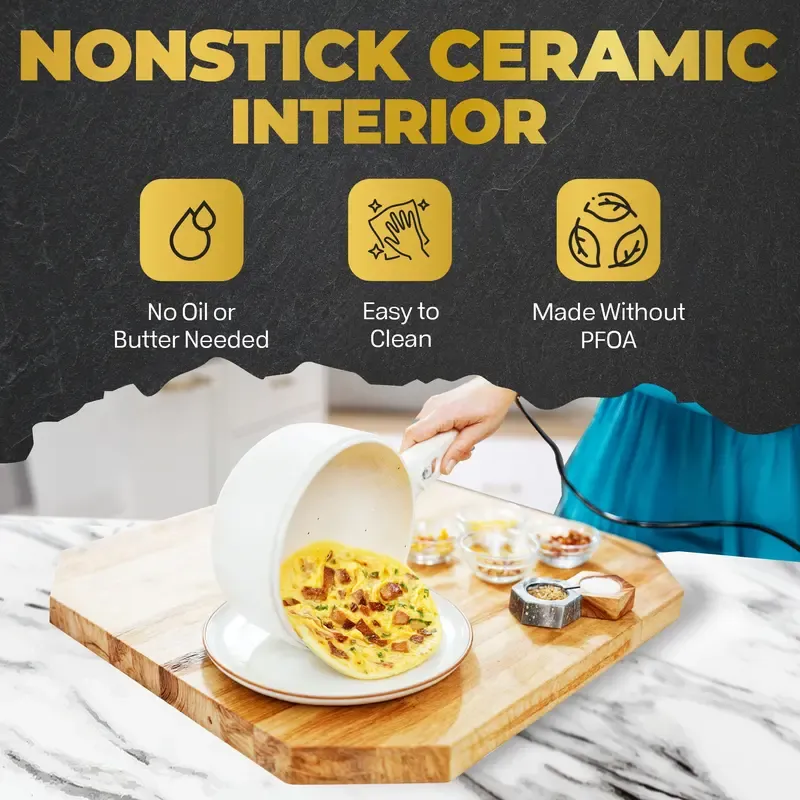 British standard socket - electric heating pan, non-stick ceramic frying pan, stew pot, small electric rice cooker, covered steamer cooker