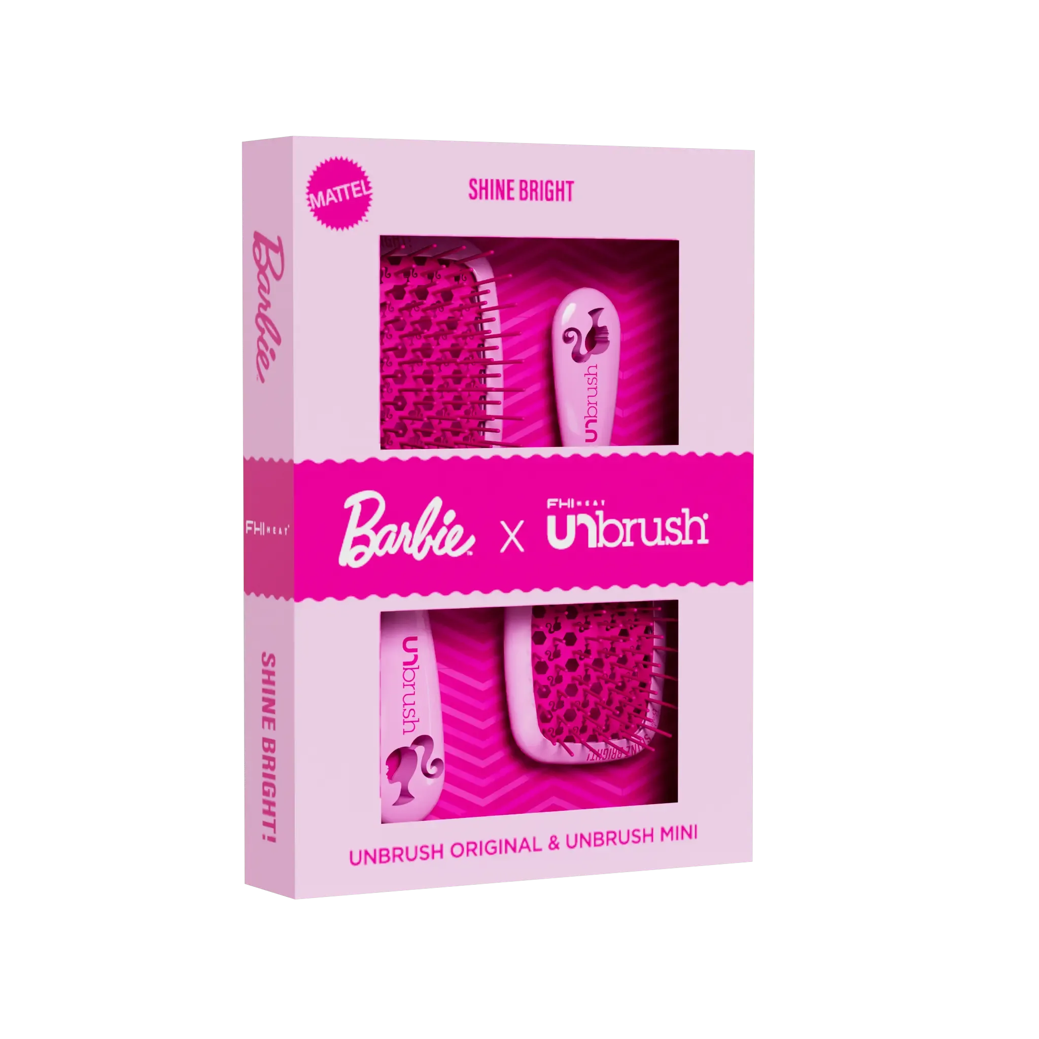 You And Your Family Are Sure To Like It ! 2 pcs UNbrush Barbie Detangling Brush