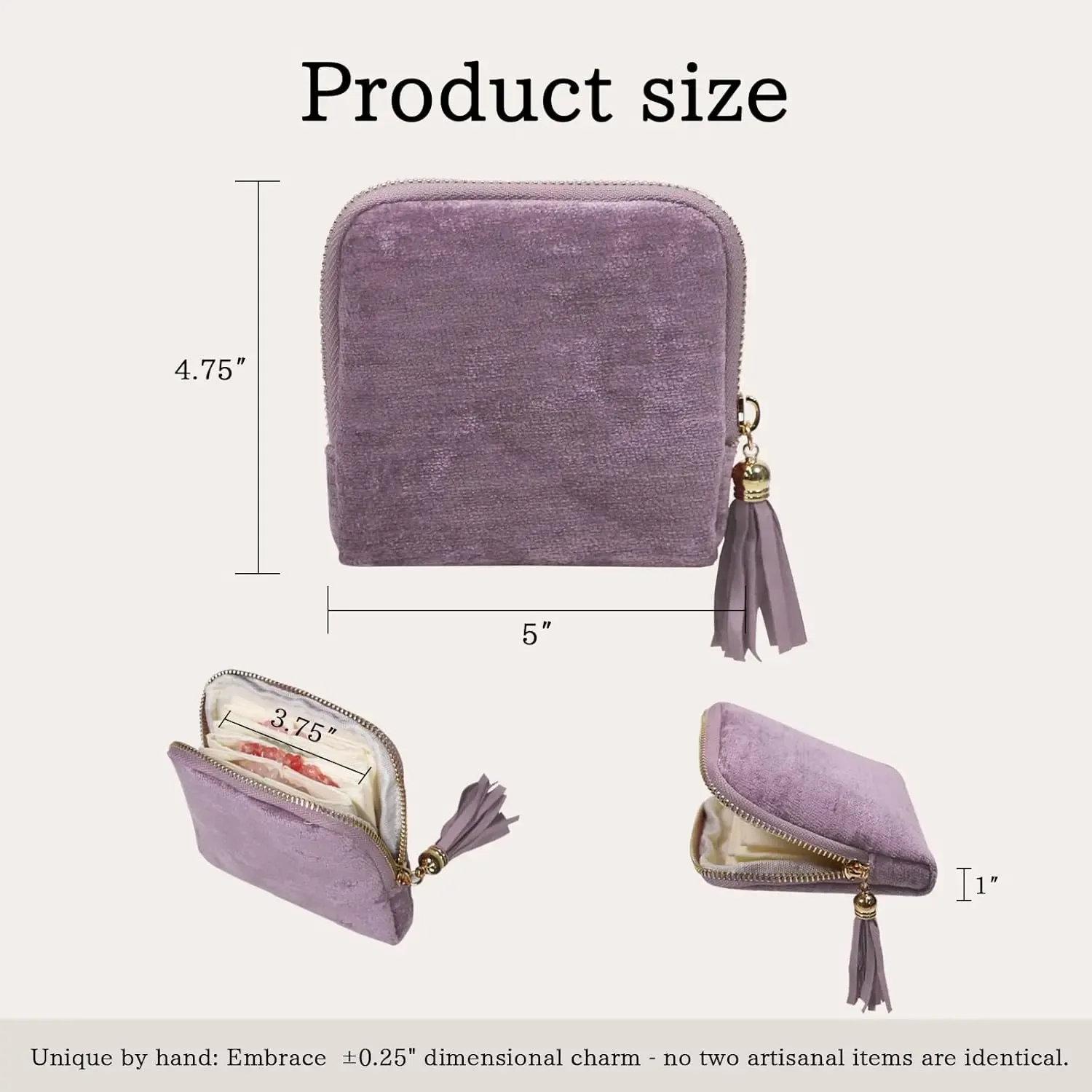 Every woman should have her own jewelry bag - suitable for storing jewelry at home, during travels, and at parties, etc.
