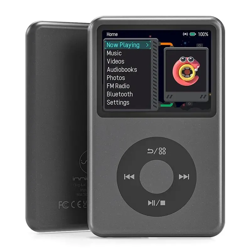 Y1 Retro MP3 Player with Bluetooth, Back to the 2000s Digital Music  Video Player。 HiFi Sound, Portable Music Player for Everyday Listening.