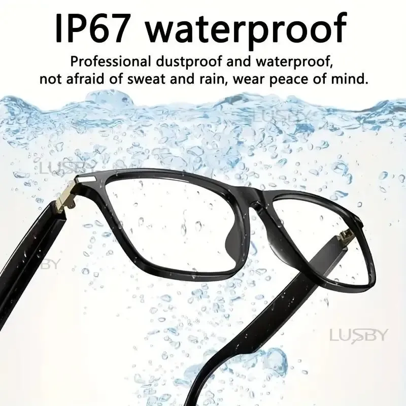 AI Interpretation Smart Glasses,160 Languages, Chat GPT,Audio Glasses for Men And Women,Microphone And Speaker, HD Voice Calls And HIFI Music Quality,Hands-Free Calling,Color Changing Lens, Suitable for Riding,Driving,Travel,Easter gift