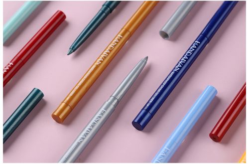 6PCS Creme Gel Liner - Waterproof 18HR Longevity Super Creamy Matte Smooth Gel Eyeliner for Easy Blending & Super Pigmented Shades 0.2g*6