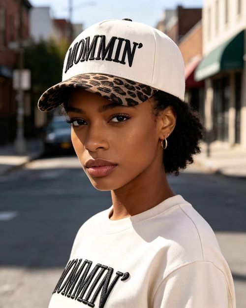 Adjustable leopard print denim cap, suitable for both men and women. Comfortable and snug fit, high-quality fashionable hat, suitable for outdoor activities, suitable for all seasons, can be used personally or given as a gift. Ideal choice for singles, couples, and lovers.