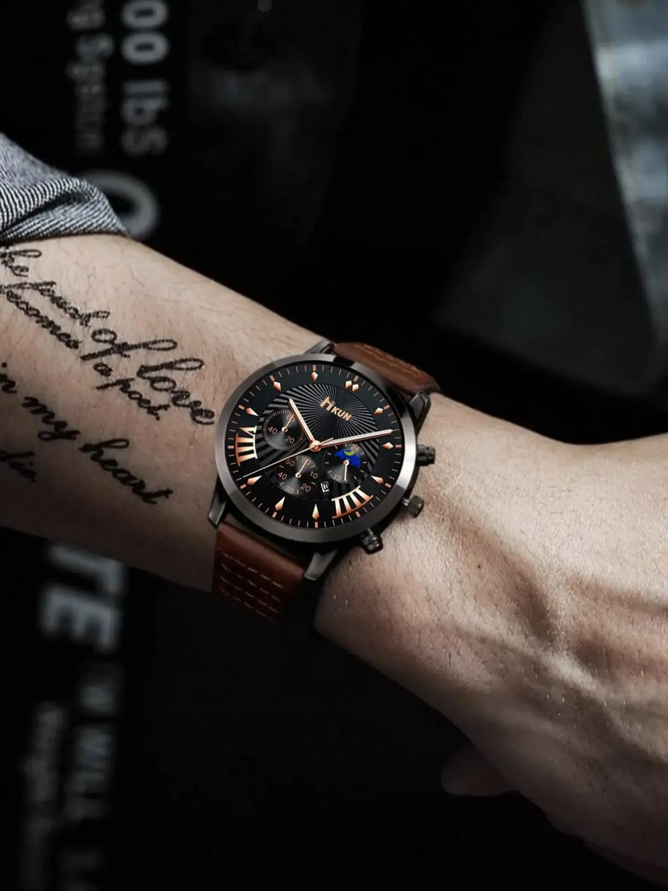 Men's Business Fashion Casual Watch Gift Set