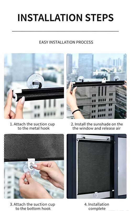 125×68cm Retractable Car Windshield Sunshade, Auto Roll Back Heat Insulation UV Protection Car Front Window Sun Shade