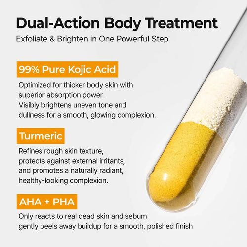 Dr.Melaxin Official Peel Shot Keratin Care Kojic Acid Turmeric Spray 200ml Pore Clearing Exfoliating Formula Skin Repair Scrub