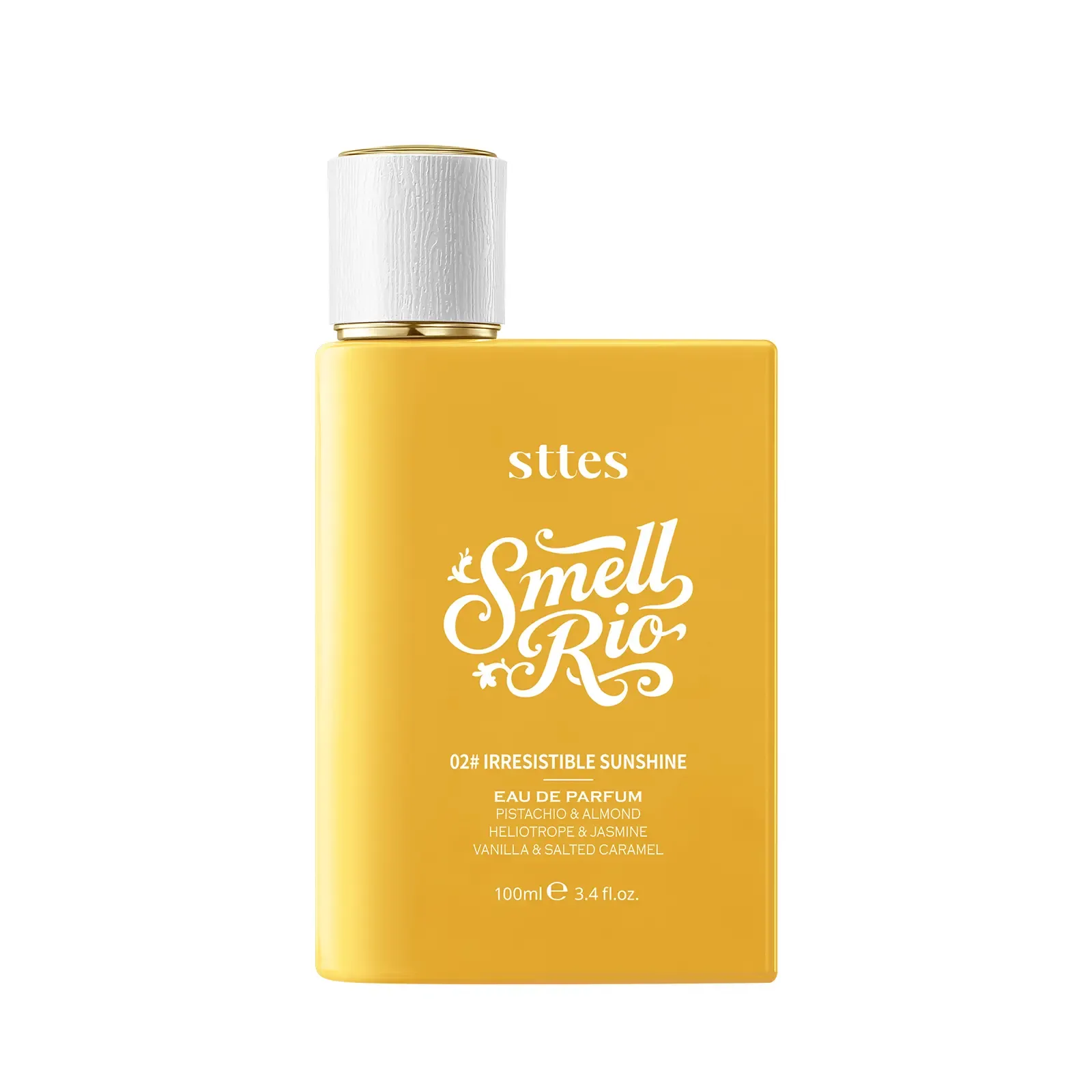 Sttes Perfume 02 Irresistible - Perfume for Women - Pistachio, Vanilla & Salted Caramel Eau de Parfum 100ml