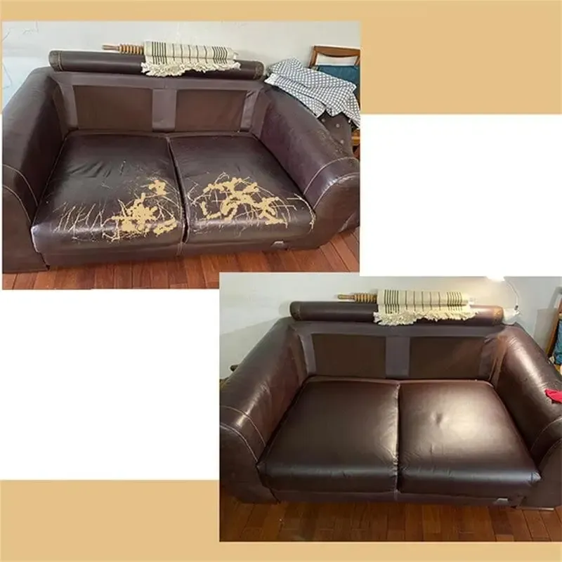 20*54 Inch Self-Adhesive Leather Sticker Patch Cuttable Sofa Repair,PVC Leatherette Waterproof