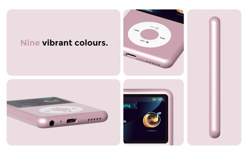 Y1 Retro MP3 Player with Bluetooth, Back to the 2000s Digital Music  Video Player。 HiFi Sound, Portable Music Player for Everyday Listening.