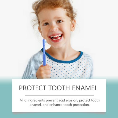 Kid's Toothpaste - fluoride-free, remineralizing - dentist formula - no taste, nano-hydroxyapatite