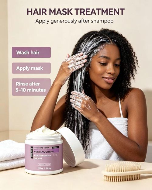 OEM Super Smooth Hair Care Set - Shampoo, Conditioner + Hair Mask